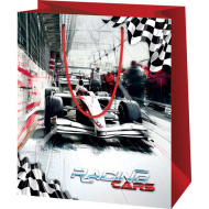 Dárková taška střední velikosti s motivem Formule 1 18×23×10 cm
