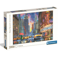 Deštivý Manhattan 2000dílné HQC puzzle - Clementoni