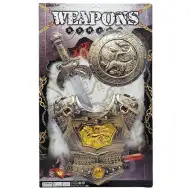 Dětská zbroj s mečem a štítem