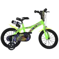 Dětské kolo Ninja želvy ve velikosti 16 - jízdní kolo Dino bikes