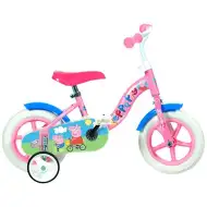Dětské růžové kolo Peppa Pig ve velikosti 10" – kolo Dino Bikes