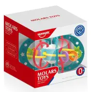 Dětský barevný míč s hryzátky ve dvou variantách