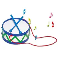 Dětský buben 15 cm - D-Toys