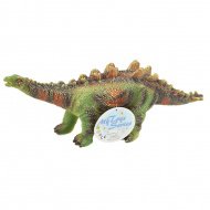 Dino World: Figurka dinosaura Stegosaura z vinylu, která vydává zvuky, s bavlněnou výplní, 35 cm