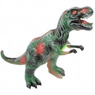 Dino World: Figurka dinosaura T-REX vydávající zvuk z vinylu s bavlněnou výplní 35cm