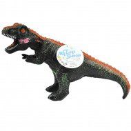 Dino World: Figurka dinosaura T-REX vydávající zvuk z vinylu s bavlněnou výplní ve velikosti 35 cm