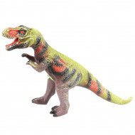 Dino World: Figurka dinosaura Tyrannosaurus Rex z vinylu, která vydává zvuky, s bavlněnou výplní, 35 cm