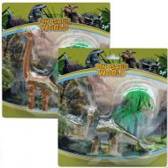 Dino World: Triceratops nebo Brachiosaurus figura se stromem