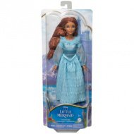 Disney Malá mořská víla: Panenka Ariel v modrých šatech 30cm - Mattel