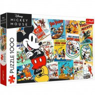 Disney: Mickey Mouse svět 1000 dílků puzzle - Trefl