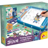 Disney Stitch kreslící sada s podsvícenou kreslicí deskou - Lisciani