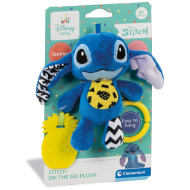 Disney+Stitch měkká chrastítko pro miminka - Clementoni