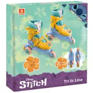 Disney+Stitch nastavitelná kolečková brusle s jednou nebo dvěma řadami, velikost 29-32 - Mondo Toys