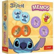 Disney Stitch paměťová hra - Trefl