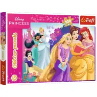 Disney princezny 100dílné třpytivé puzzle - Trefl