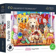 Doggy Peekers 1000 ks UFT puzzle - Trefl