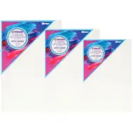 Duch: Napnuté bílé malířské plátno 24x30cm