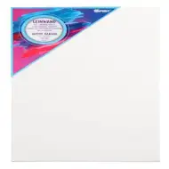 Duch: Napnuté bílé malířské plátno 70x70 cm