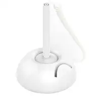 Duch: Stolní stojanové kuličkové pero bílé