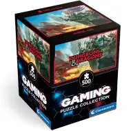Dungeons &amp; Dragons – Země plamenů 500dílné puzzle - Clementoni