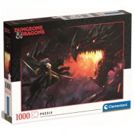 Dungeons &amp; Dragons: Černý drak HQC 1000 dílků puzzle - Clementoni