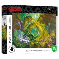 Dungeons &amp; Dragons: Lov na zeleného draka, puzzle 1000 dílků - Trefl