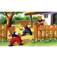 Dva malí medvídci a liška diapozitiv