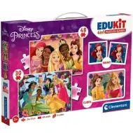 Edukit: Disney Princezny 4 v 1 sbírka her - Clementoni