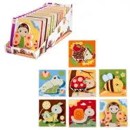 Eichhorn: Dřevěné zvířecí puzzle v různých variantách 1ks - Simba Toys