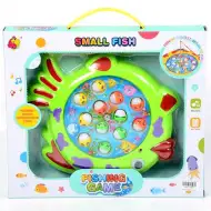 Elektrická rybářská hra se zvukem