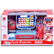 Elektronická pokladna s 21 doplňky