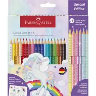 Faber-Castell: 24dílná sada barevných tužek GRIP s 6 pastelovými barvami
