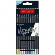 Faber-Castell: Black edition kovově barevná sada barevných tužek 12ks