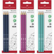 Faber-Castell: Grafitová tužka 1111 HB sada 3 kusů ve třech variantách