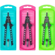 Faber-Castell: Grip Neo kružítková sada s rychlým nastavením, různé druhy, 1 ks