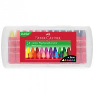 Faber-Castell: Jumbo trojúhelníkové voskovky, sada 24 kusů