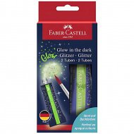 Faber-Castell: Lepící třpyt svítící ve tmě 2x12ml