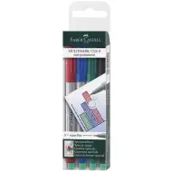 Faber-Castell: Multimark sada fóliových popisovačů S – 4 ks