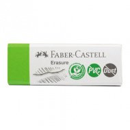 Faber-Castell: PVC a bez třísek zelená guma 1ks