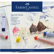 Faber-Castell: Sada suchých pastelů 24 kusů