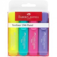 Faber-Castell: Superfloures zvýrazňovač 1546 sada 4 kusů