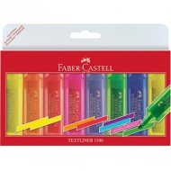 Faber-Castell: Superfluorescentní zvýrazňovač sada 8 ks