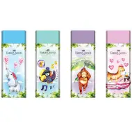 Faber-Castell: Veselá džungle PVC bez guma v čtyřech variantách