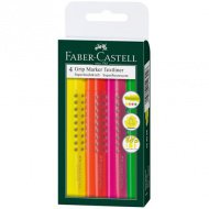 Faber-Castell: Zvýrazňovače Grip 1543 sada 4 kusů