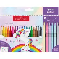 Faber-Castell: sada 24 fixů s motivem jednorožce