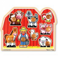 Farma dřevěné puzzle s úchytem - Melissa &amp; Doug