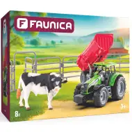 Faunica: Traktor s býkem herní set - Woodyland
