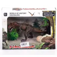 Figura Tyrannosaura Rexe s vejcem a rostlinami