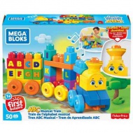 Fisher-Price: ABC hudební vlak stavebnice - Mega Bloks