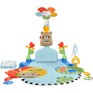 Fisher-Price: Interaktivní hrací podložka s medvídkem - Mattel